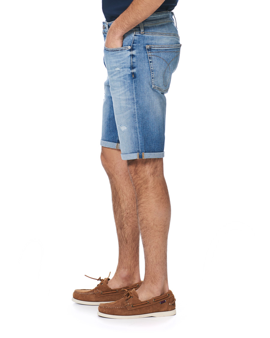 Herren | Shorts | Calvin Klein Jeans | Regular Fit Destroyed Shorts Bright Blue