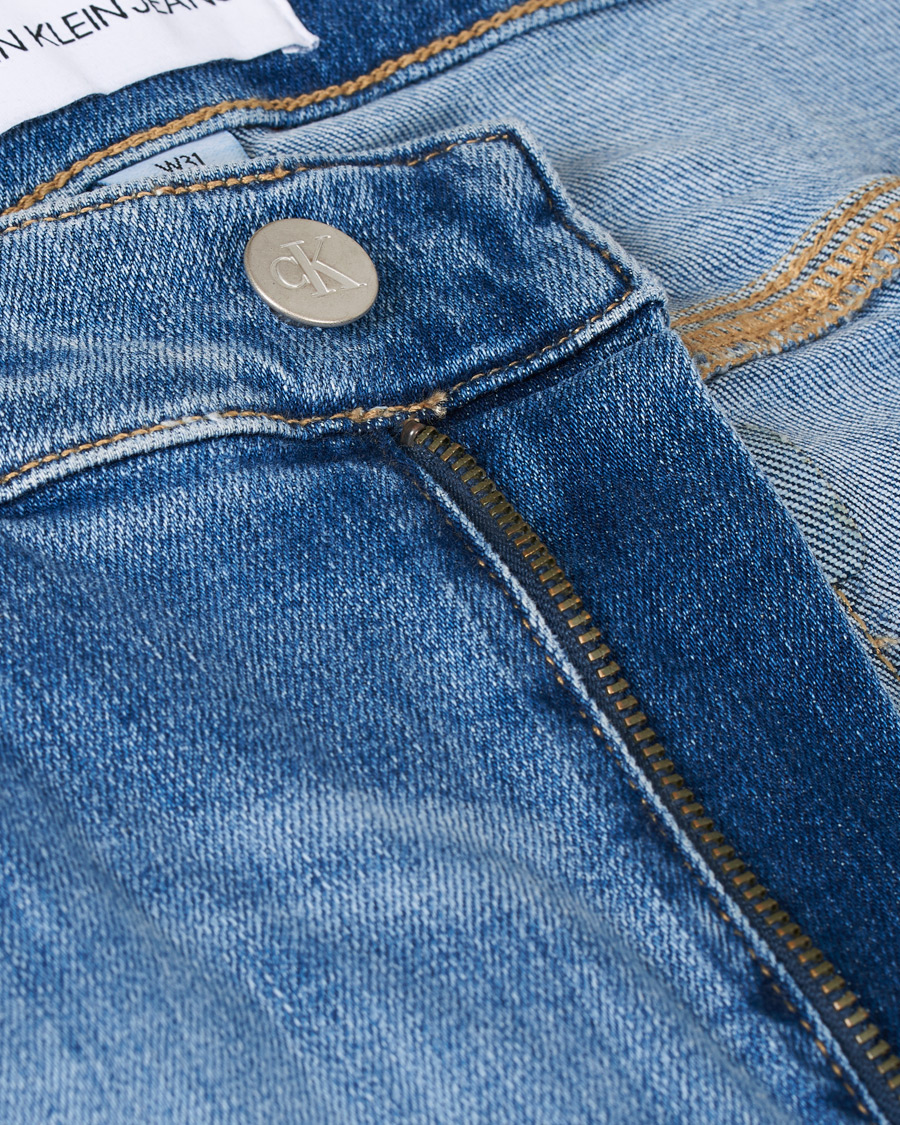 Herren | Shorts | Calvin Klein Jeans | Regular Fit Destroyed Shorts Bright Blue