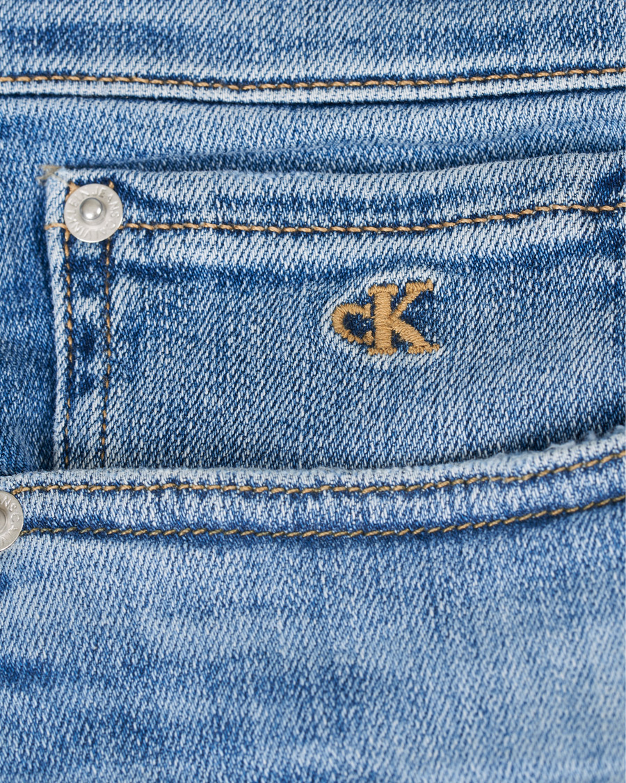 Herren | Shorts | Calvin Klein Jeans | Regular Fit Destroyed Shorts Bright Blue