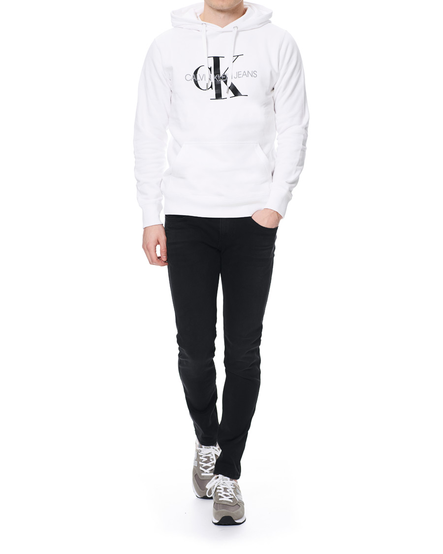 Herren | Pullover | Calvin Klein Jeans | Monogram Hoodie Bright White