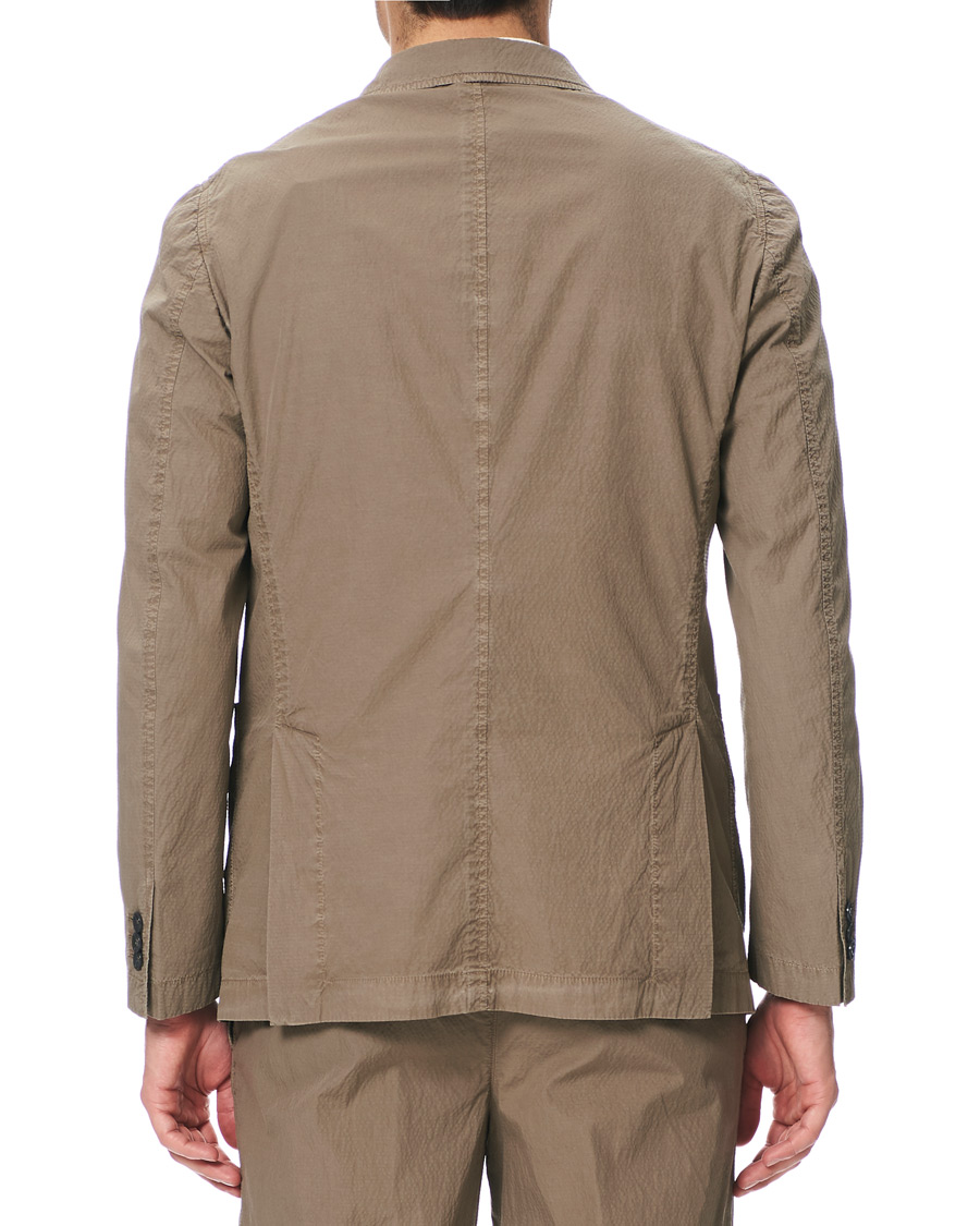 Herren | Sakkos | The Gigi | Soft Seersucker Blazer Olive