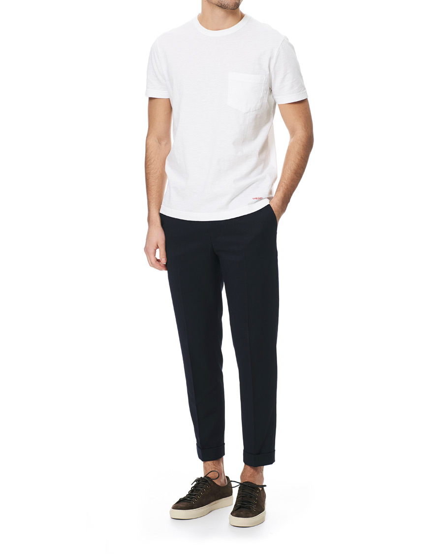 Herren | T-Shirts | The Gigi | Organic Cotton Pocket T-Shirt White