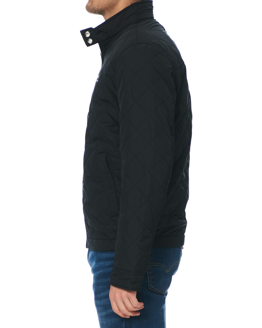 Herren | Jacken | GANT | The Quilted Windcheater Jacket Black