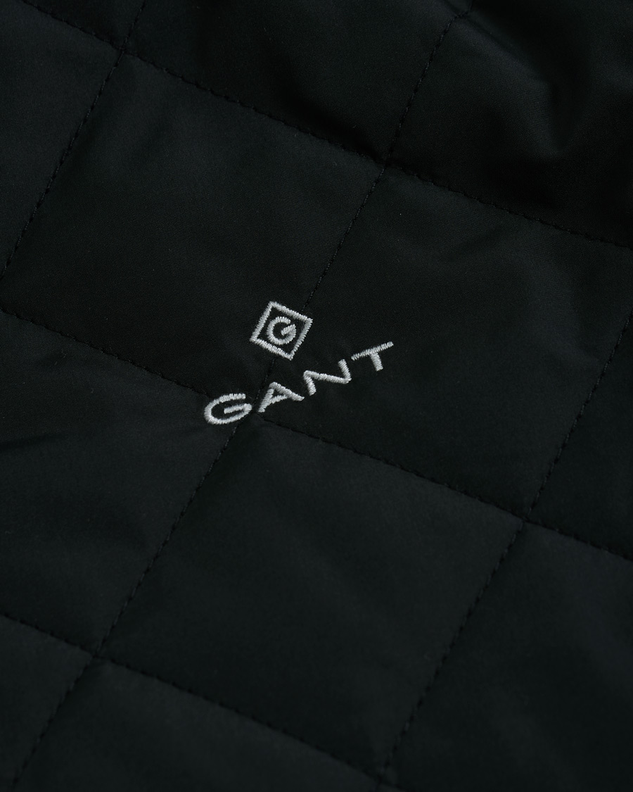Herren | Jacken | GANT | The Quilted Windcheater Jacket Black