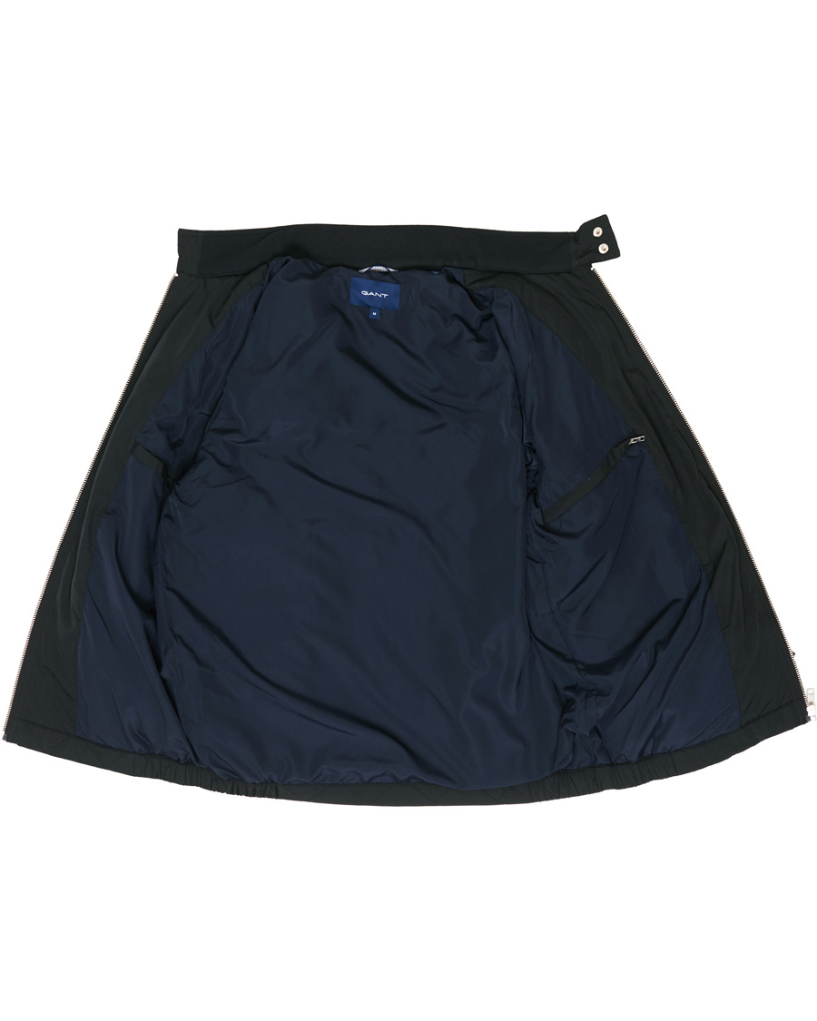 Herren | Jacken | GANT | The Quilted Windcheater Jacket Black
