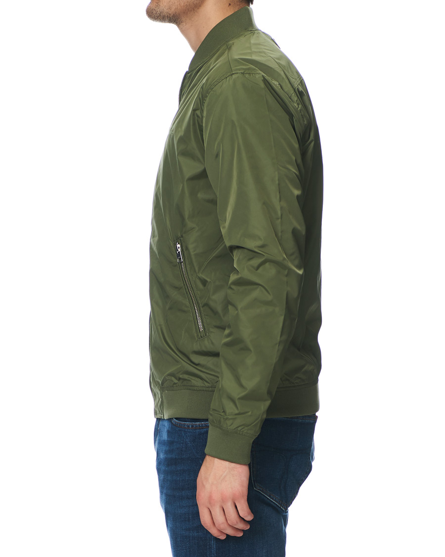 Herren | Jacken | GANT | Airy Nylon Bomber Four Leaf Green