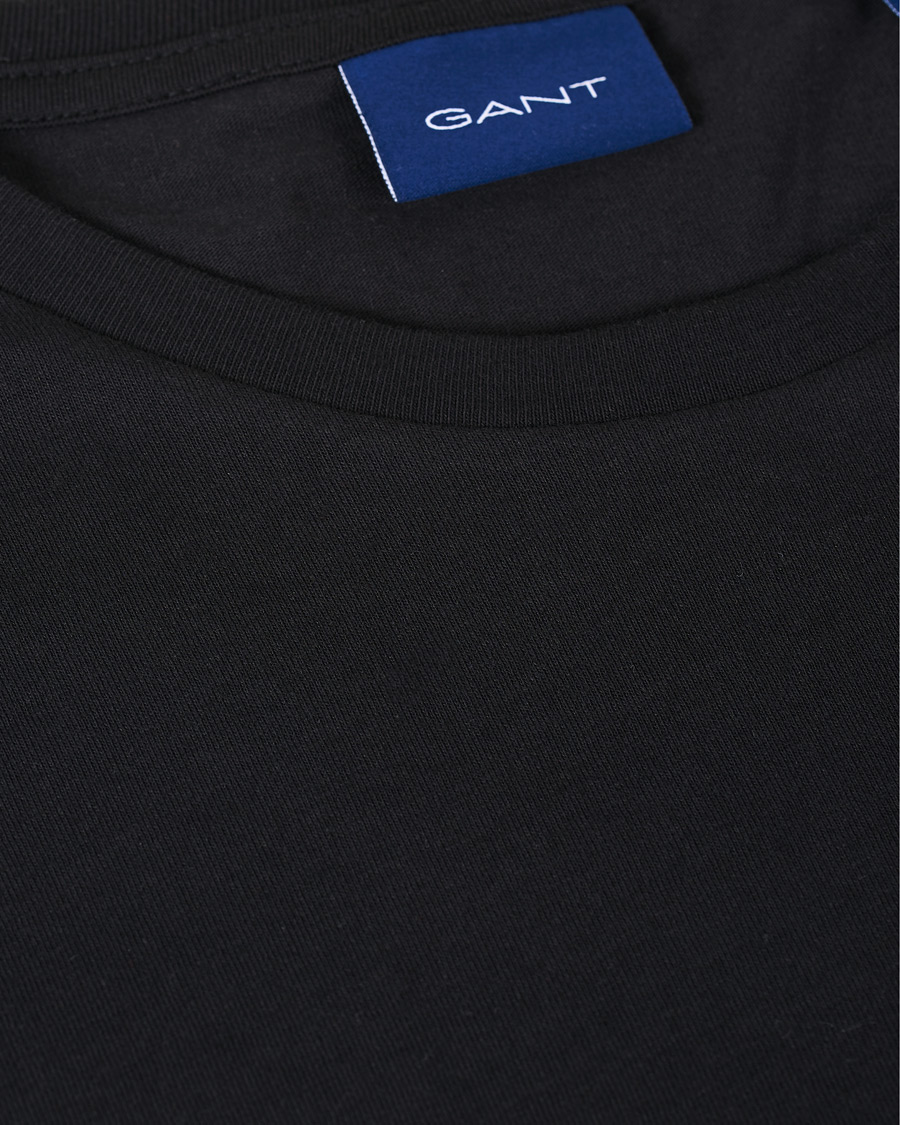 Herren | T-Shirts | GANT | Medium Shield Tee Black