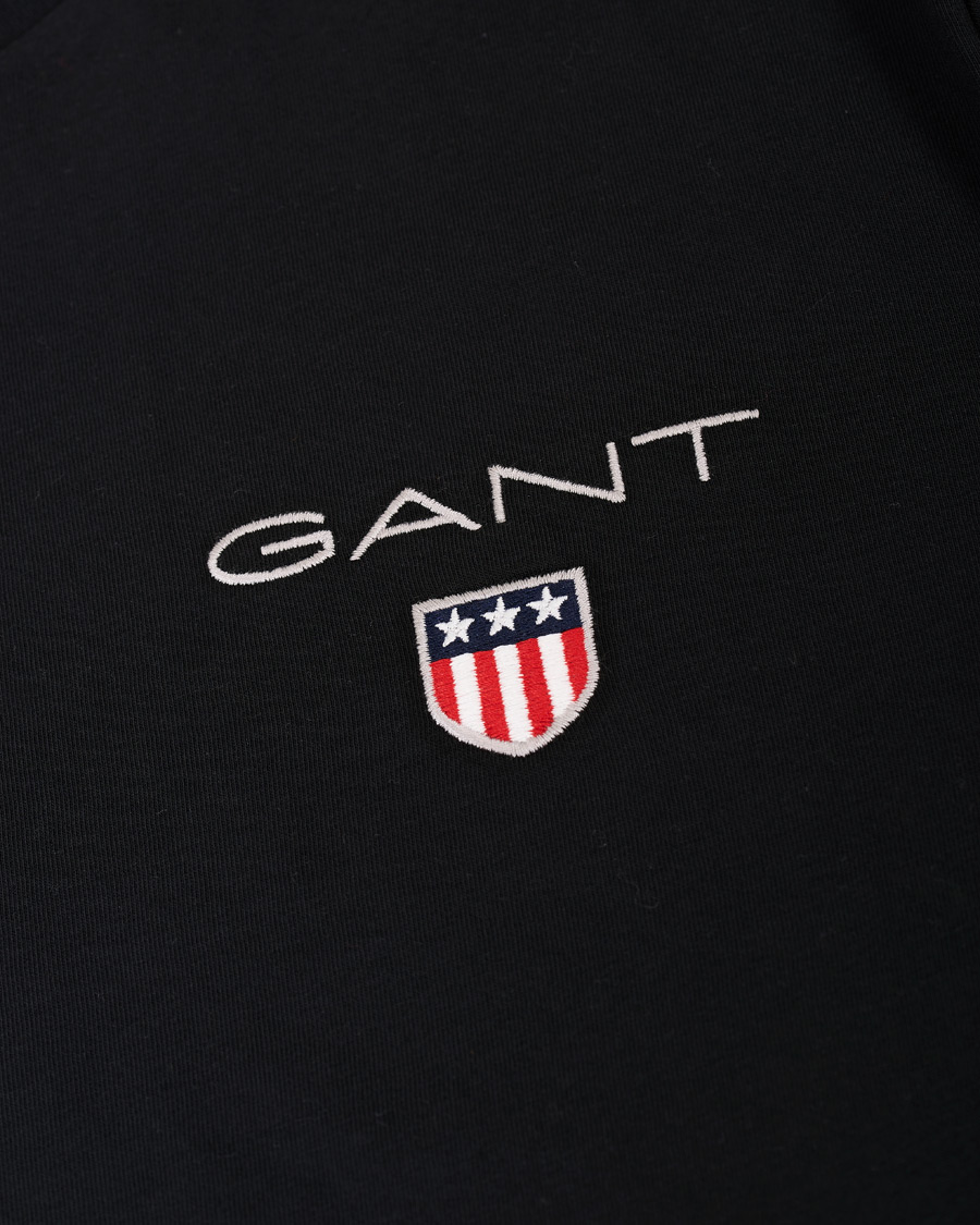 Herren | T-Shirts | GANT | Medium Shield Tee Black