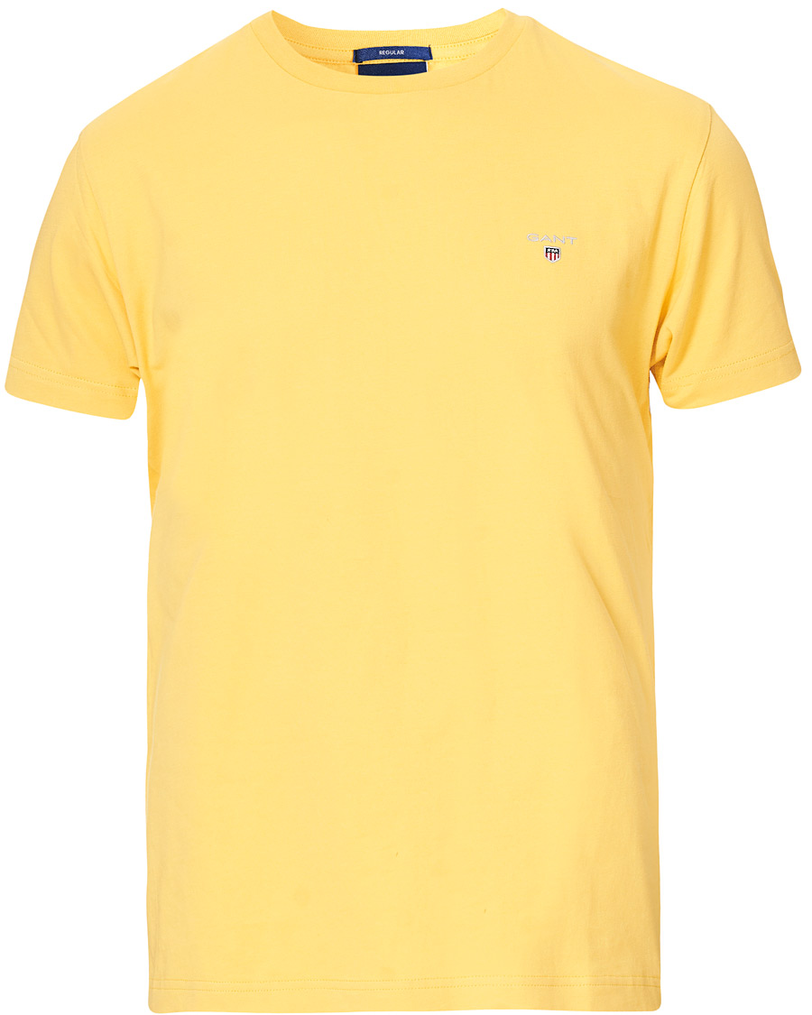 Herren | T-Shirts | GANT | The Original Tee Mimosa Yellow