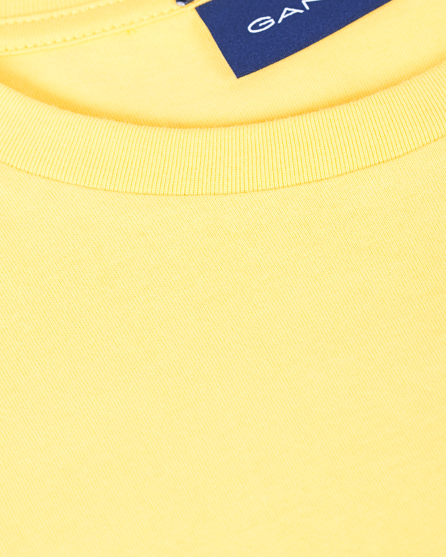 Herren | T-Shirts | GANT | The Original Tee Mimosa Yellow