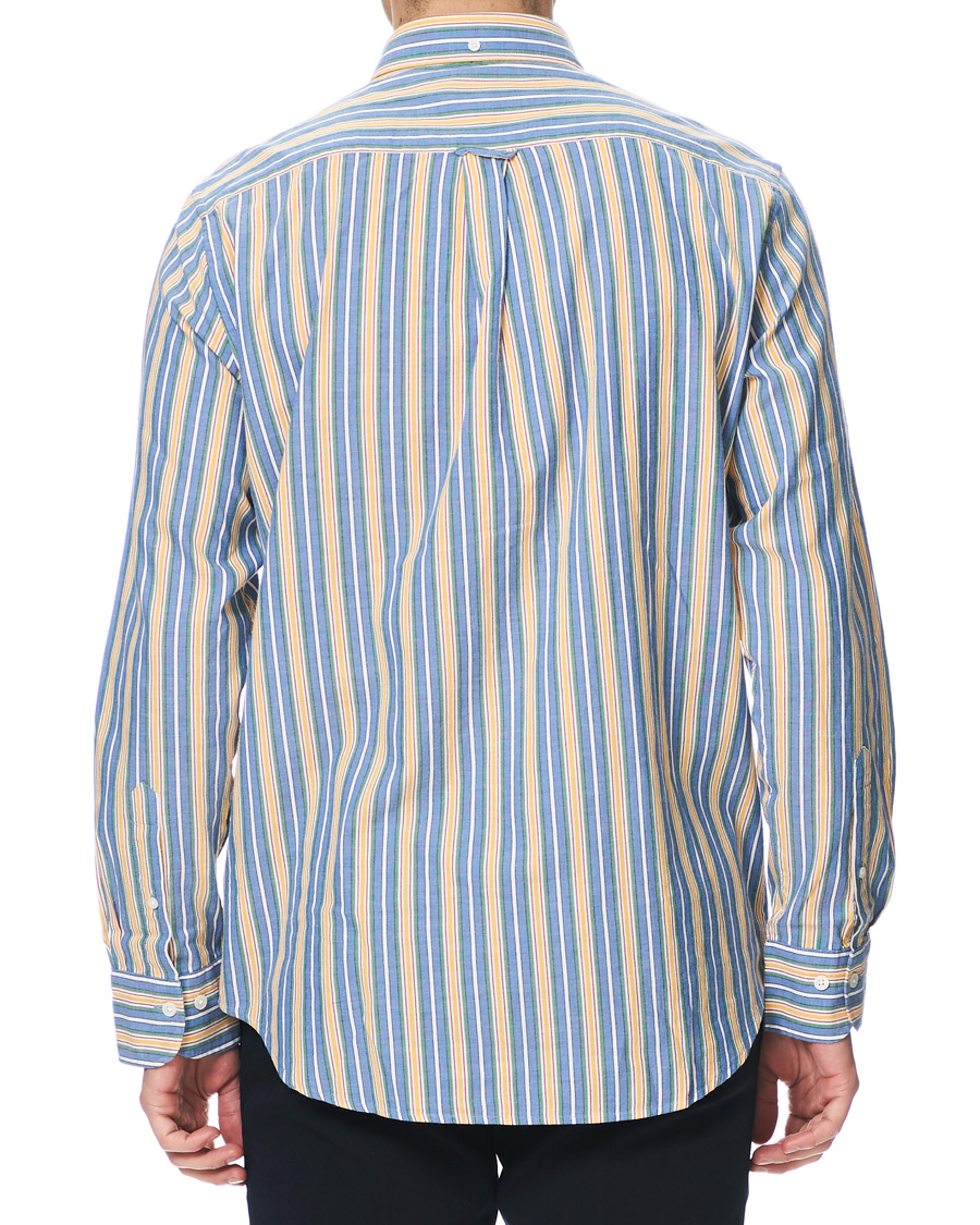 Herren | Hemden | GANT | Windblown Oxford Stripe Shirt Bright Cobolt