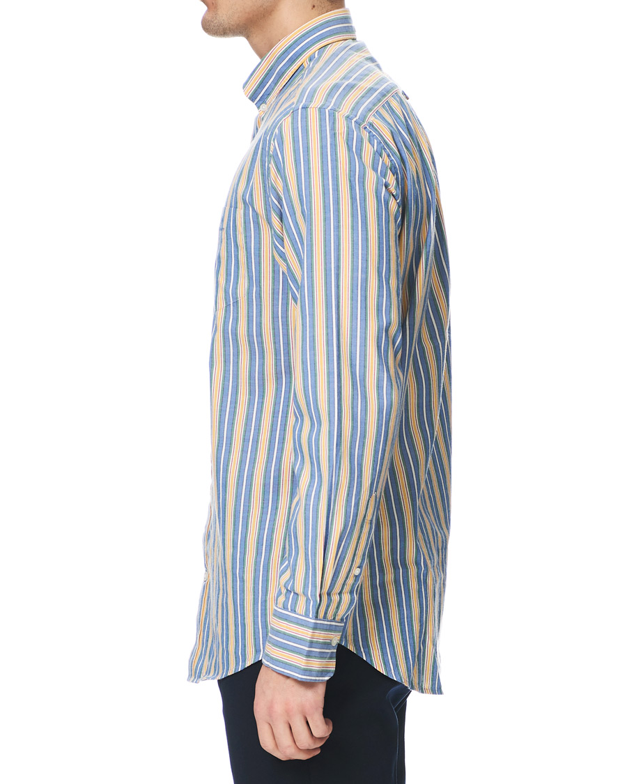 Herren | Hemden | GANT | Windblown Oxford Stripe Shirt Bright Cobolt