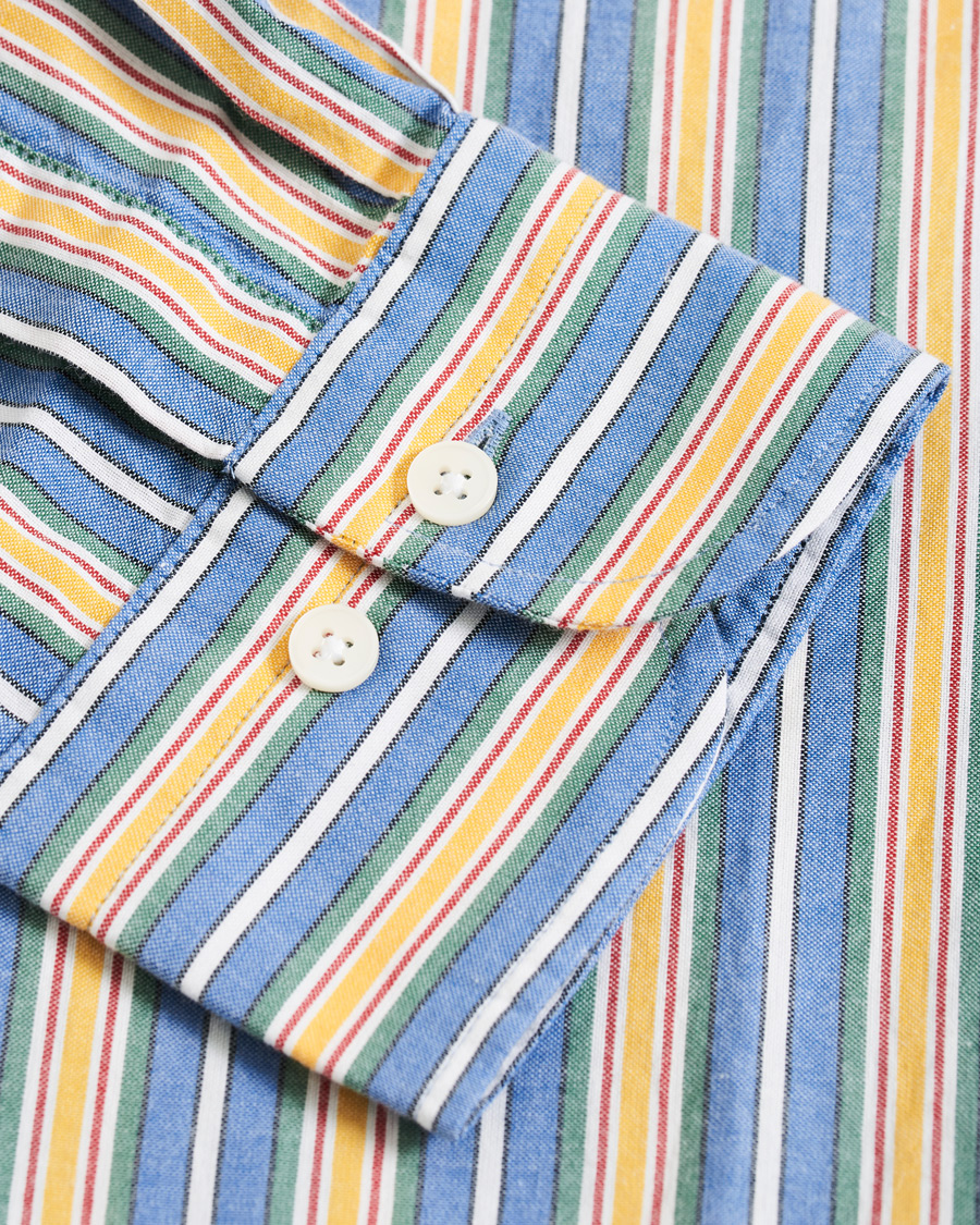 Herren | Hemden | GANT | Windblown Oxford Stripe Shirt Bright Cobolt