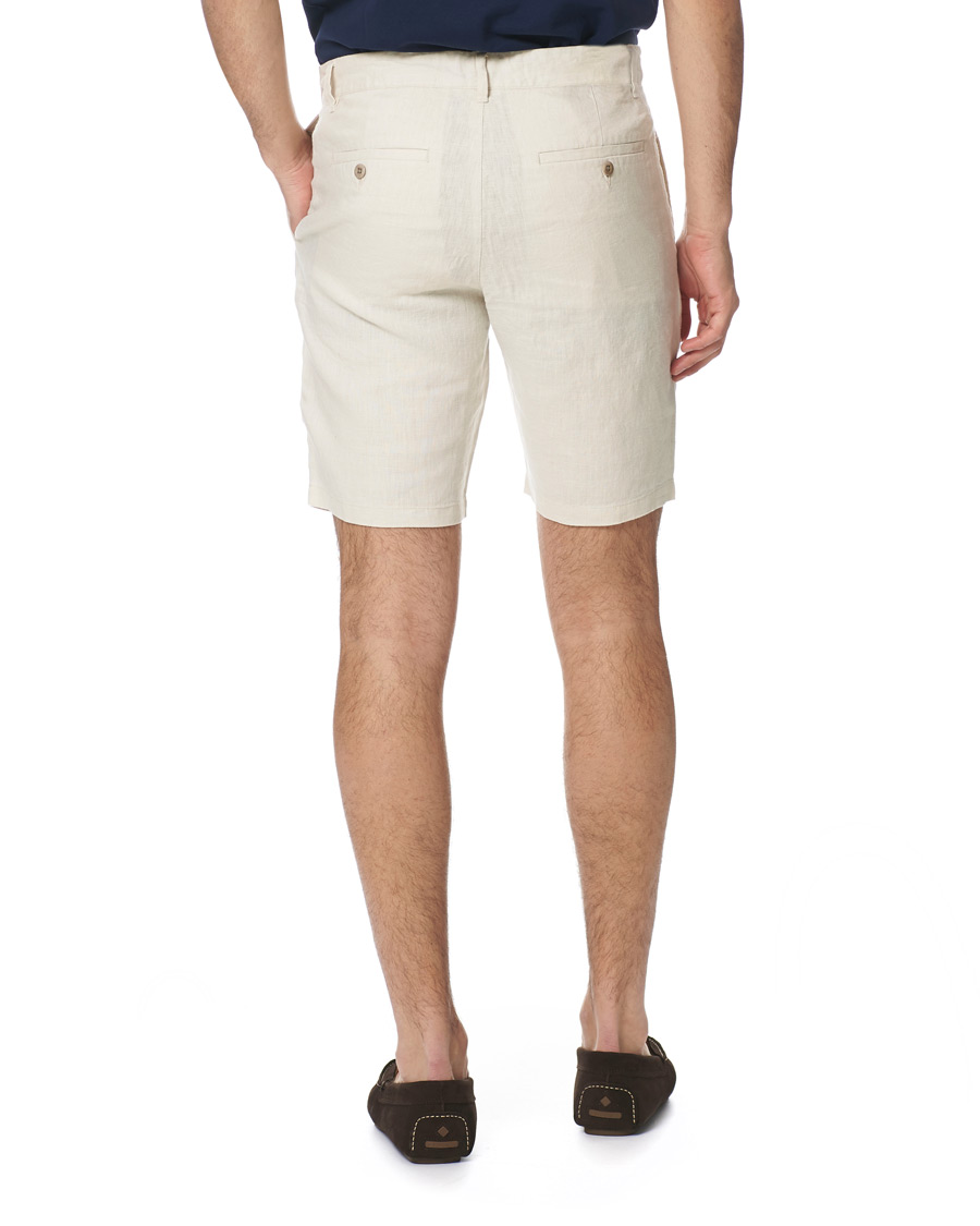 Herren | Shorts | GANT | Relaxed Linen Drastring Shorts Putty