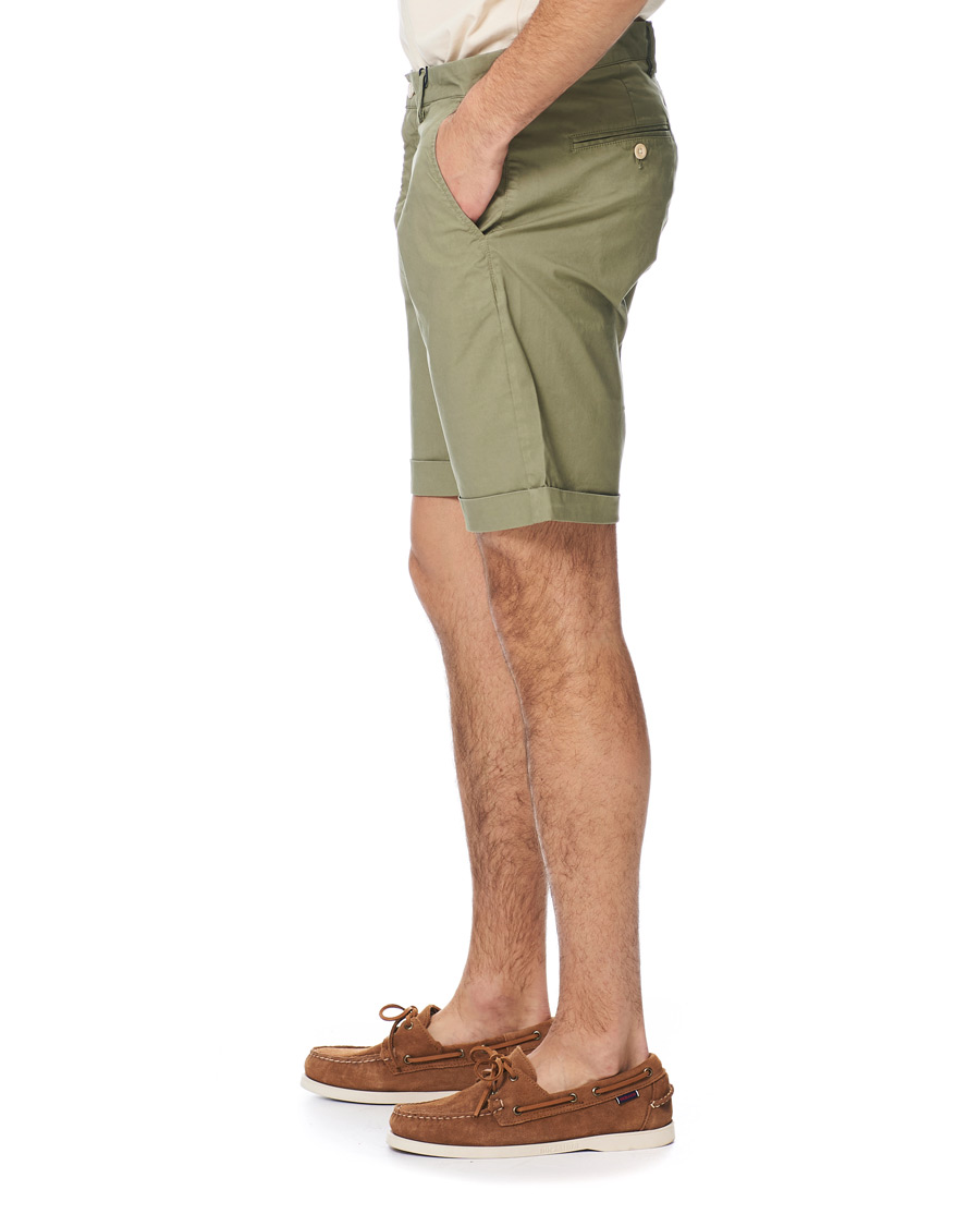 Herren | Shorts | GANT | Regular Sunbleached Shorts Oil Green