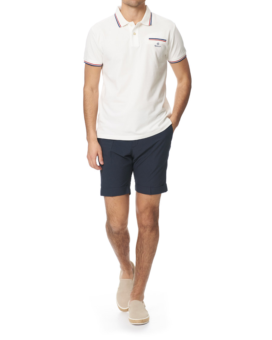 Herren | Shorts | GANT | Seersucker City Shorts Insignia Blue