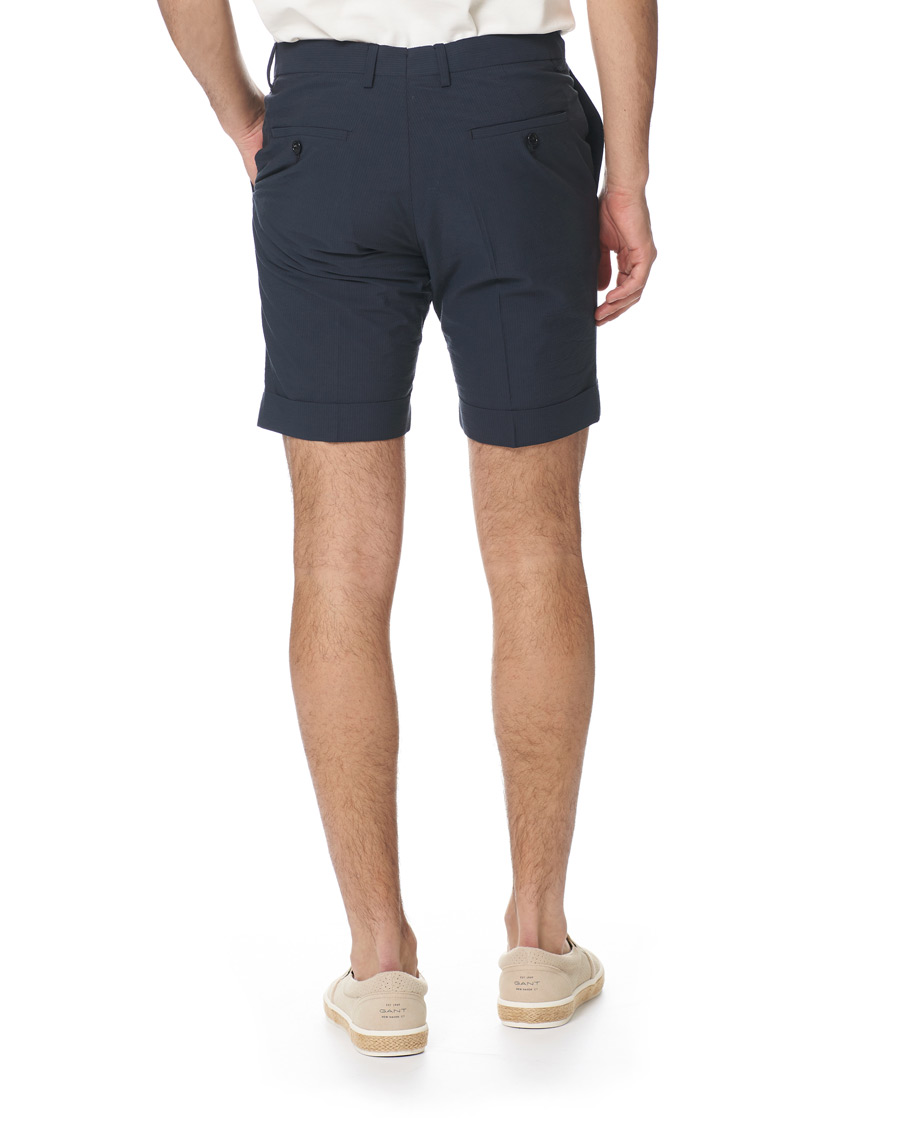 Herren | Shorts | GANT | Seersucker City Shorts Insignia Blue