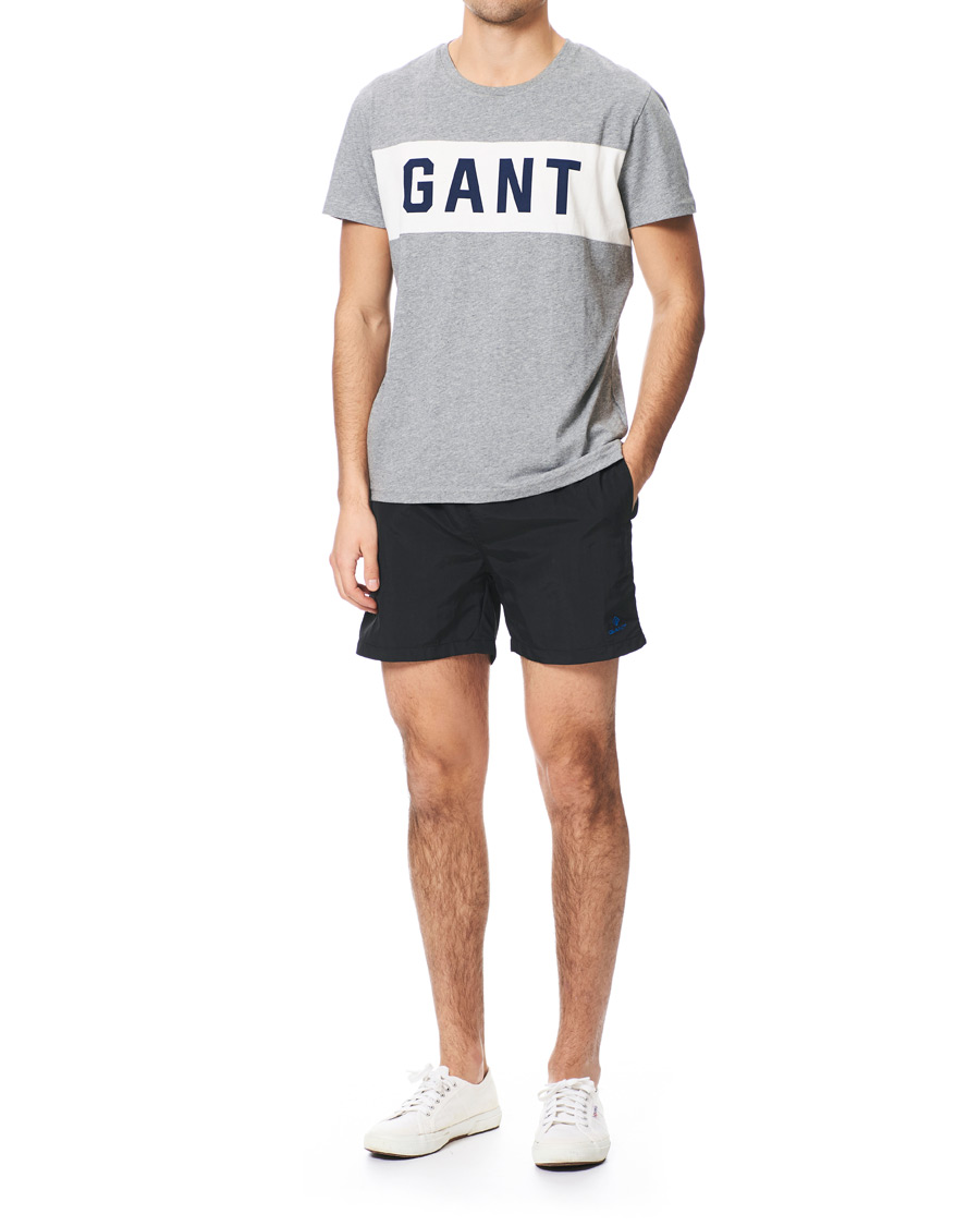 Herren | Badehosen | GANT | Basic Swimshorts Black