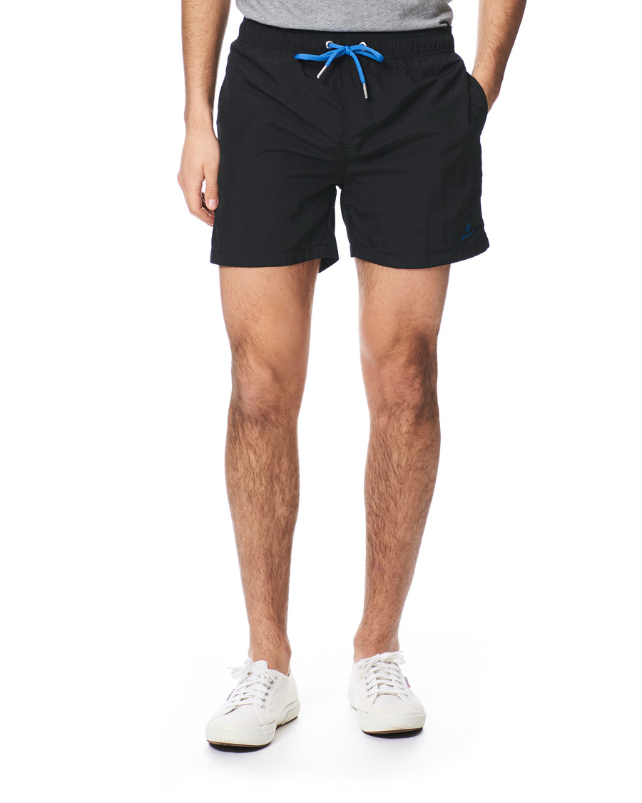 Herren | Badehosen | GANT | Basic Swimshorts Black
