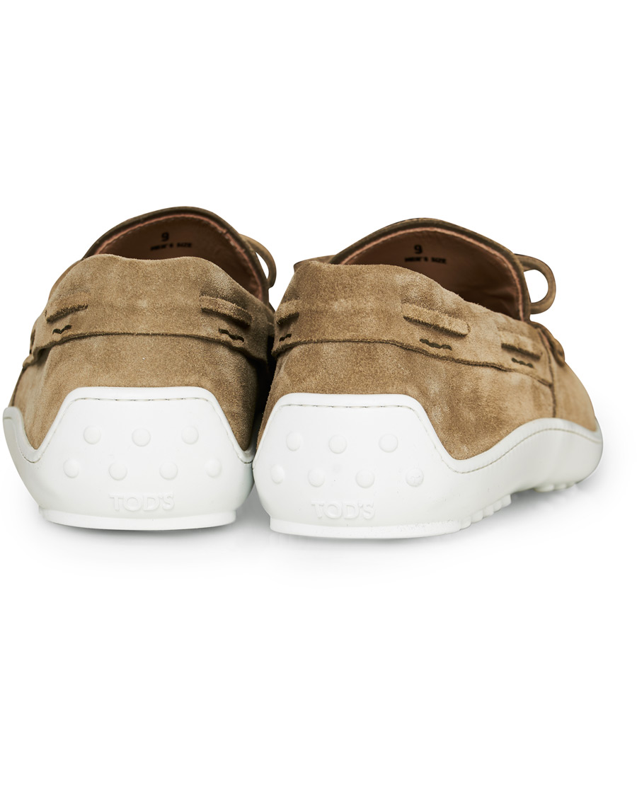 Herren | Tod's Laccetto Loafer Olive Suede | Tod's | Laccetto Loafer Olive Suede