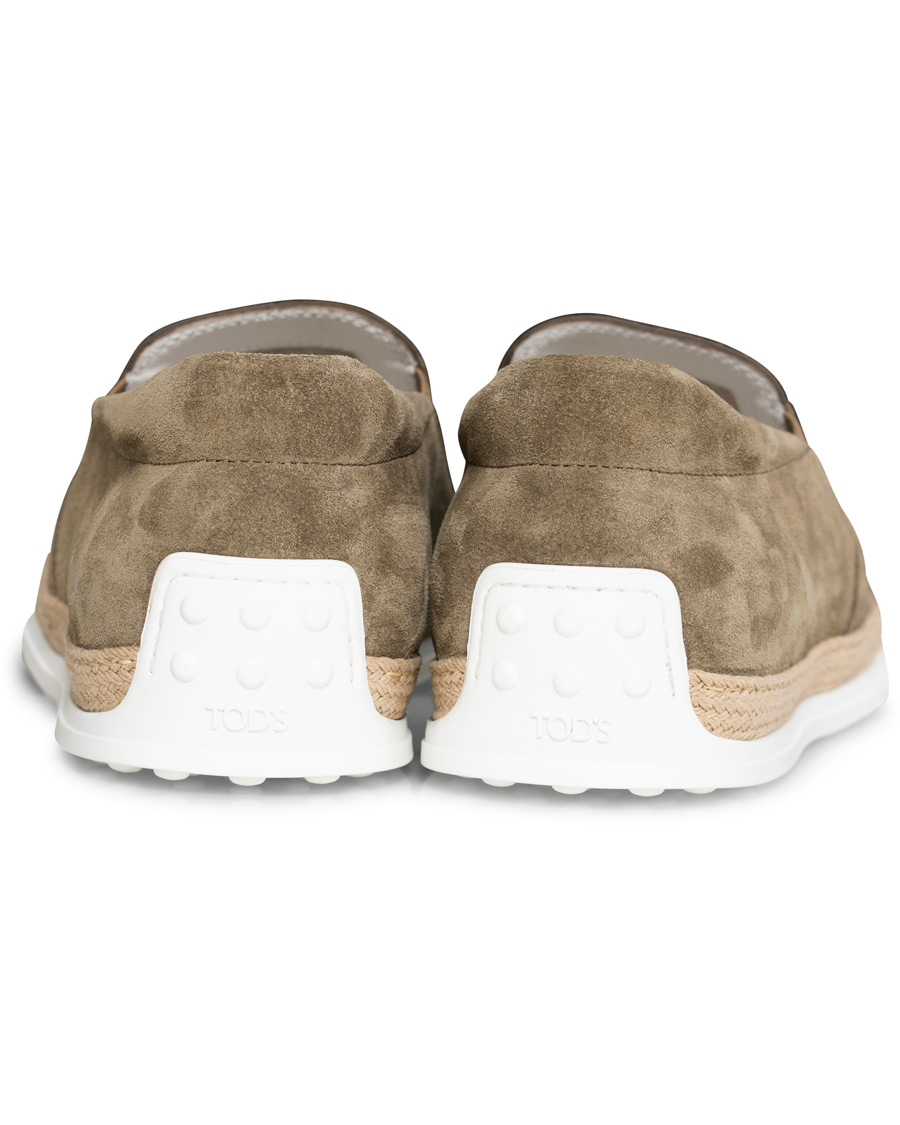 Herren | Tod's Slipper Loafer Taupe Suede | Tod's | Slipper Loafer Taupe Suede