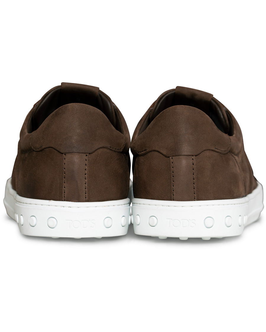 Herren | Tod's Cassetta Sportivo Sneaker Dark Brown Nubuck | Tod's | Cassetta Sportivo Sneaker Dark Brown Nubuck