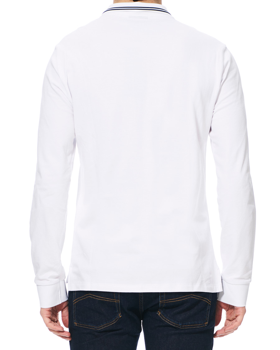 Herren | Pullover | Emporio Armani | Long Sleeve Polo White