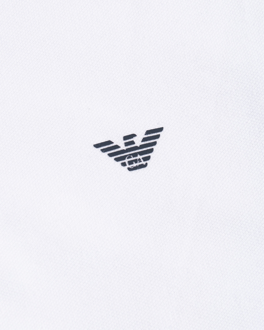 Herren | Pullover | Emporio Armani | Long Sleeve Polo White