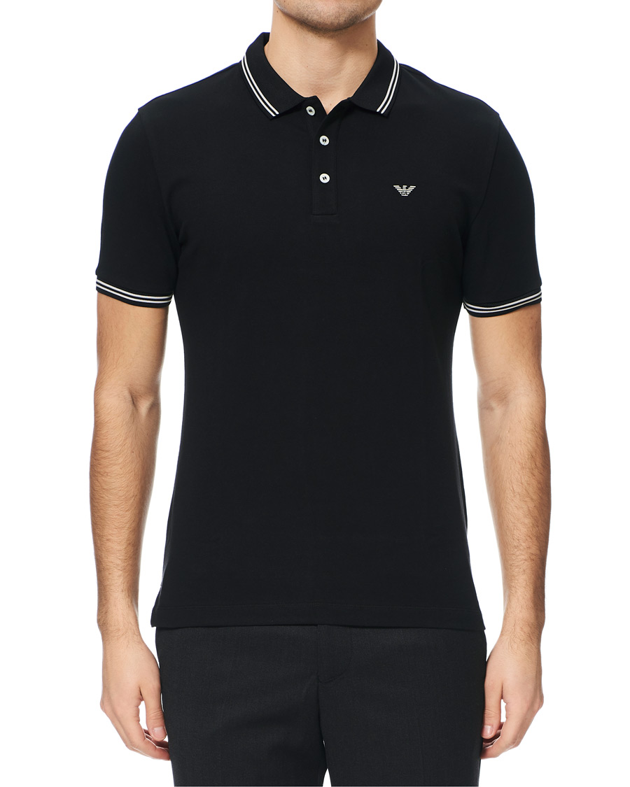 Herren | Poloshirts | Emporio Armani | Polo Black