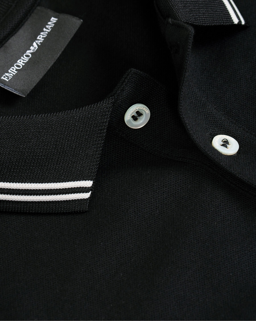 Herren | Poloshirts | Emporio Armani | Polo Black