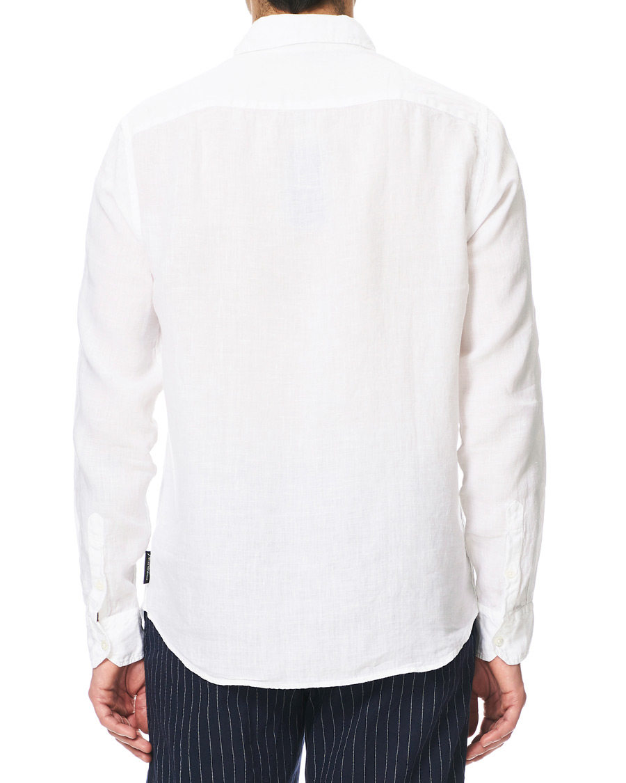 Herren | Hemden | Emporio Armani | Linen Shirt White