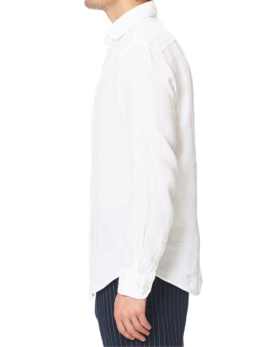 Herren | Hemden | Emporio Armani | Linen Shirt White