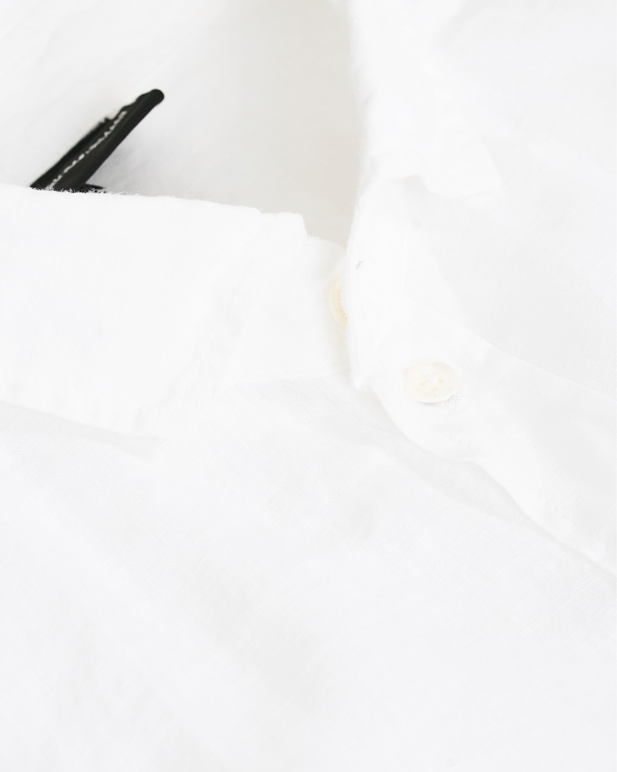 Herren | Hemden | Emporio Armani | Linen Shirt White