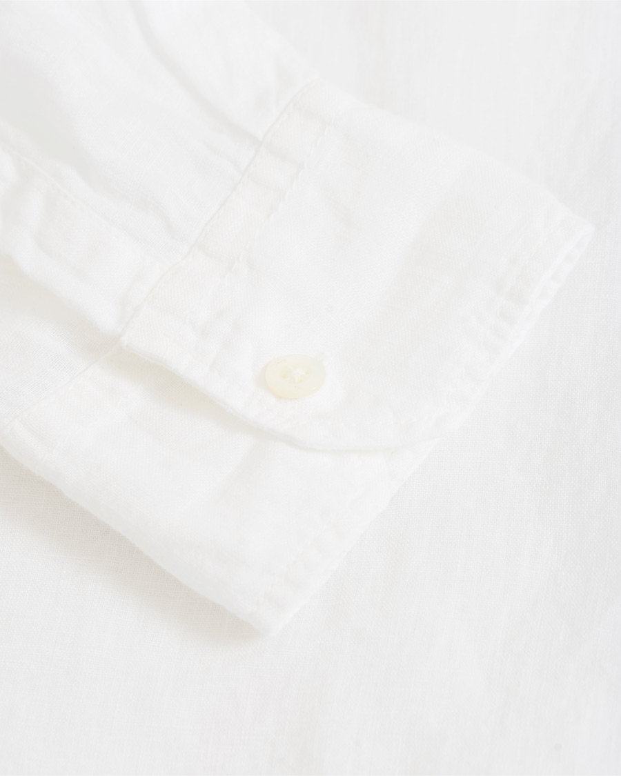 Herren | Hemden | Emporio Armani | Linen Shirt White