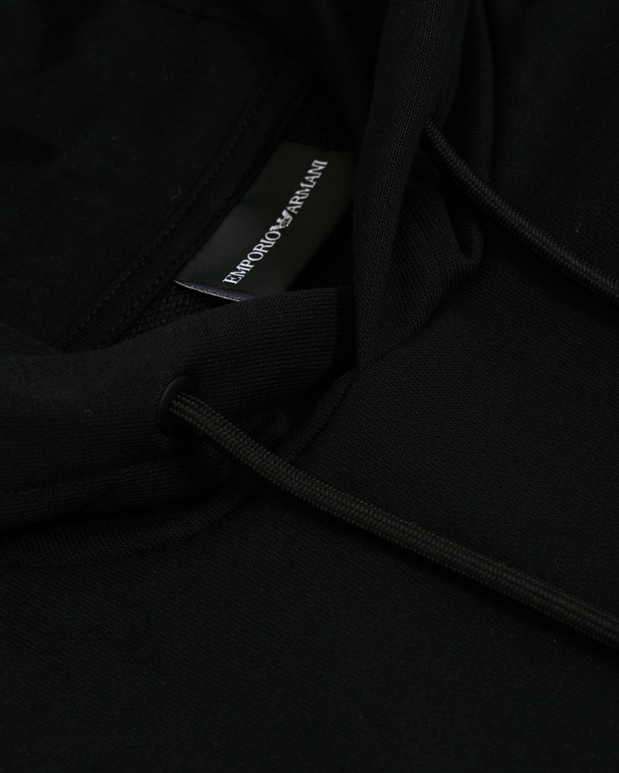 Herren | Pullover | Emporio Armani | Eagle Hoodie Black