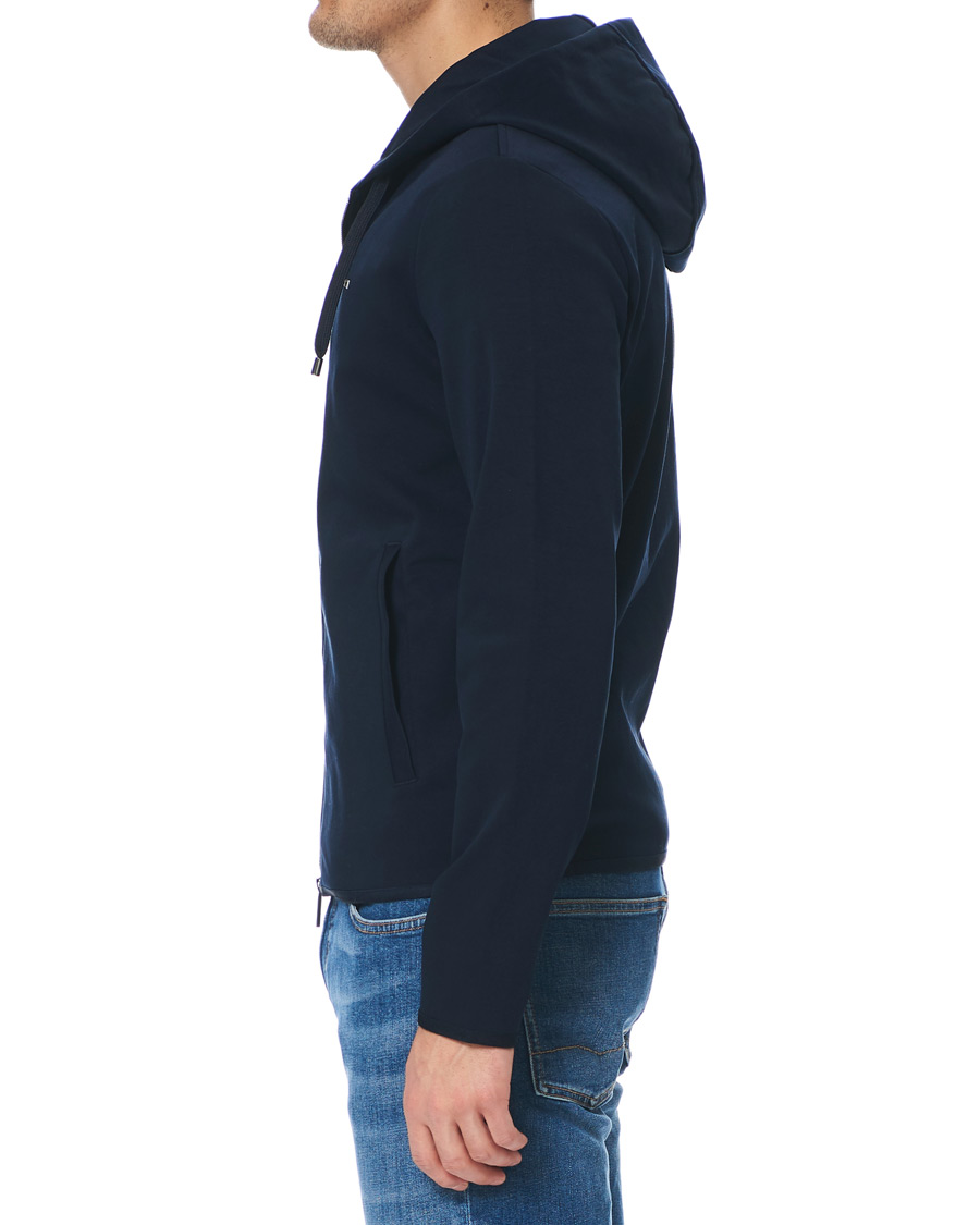 Herren | Pullover | Emporio Armani | Full Zip Hoodie Navy