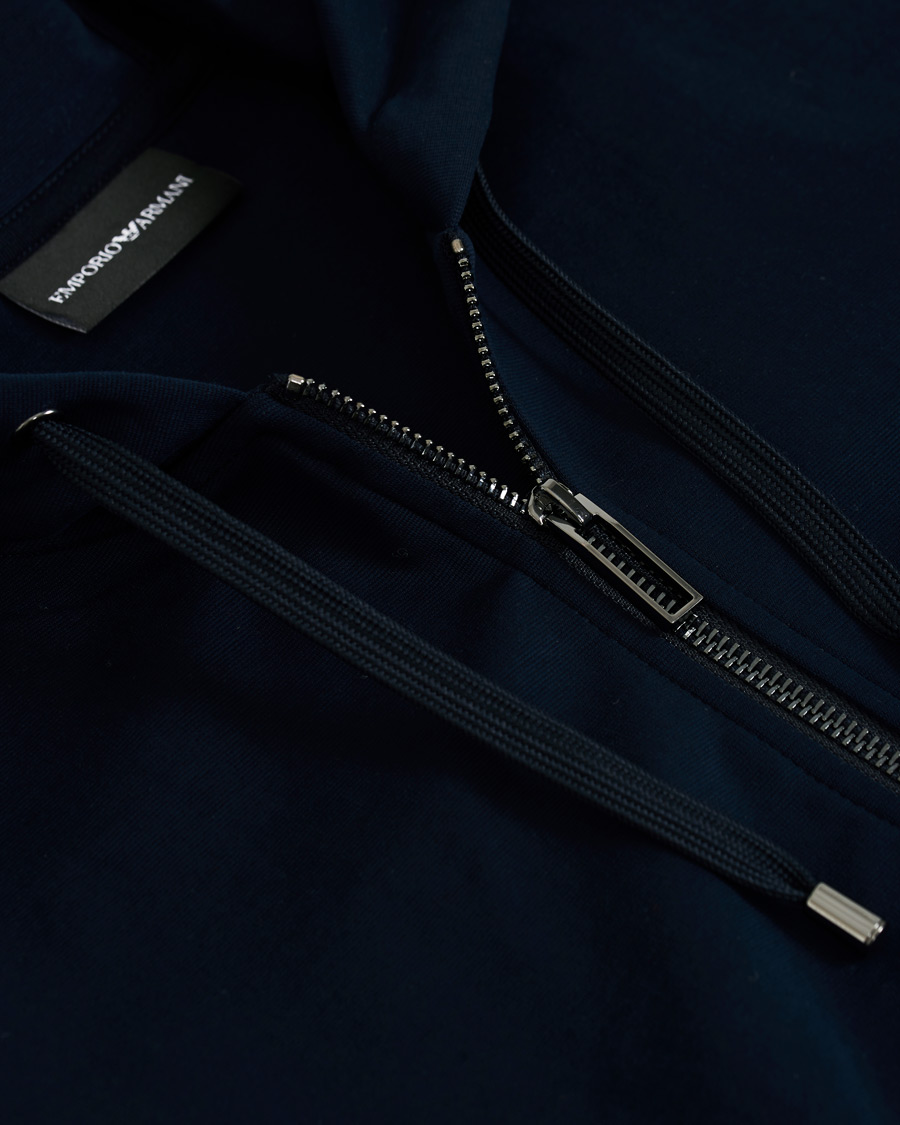 Herren | Pullover | Emporio Armani | Full Zip Hoodie Navy