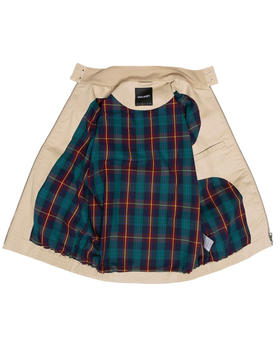 Herren | Jacken | Lyle & Scott | Harrington Jacket Stone