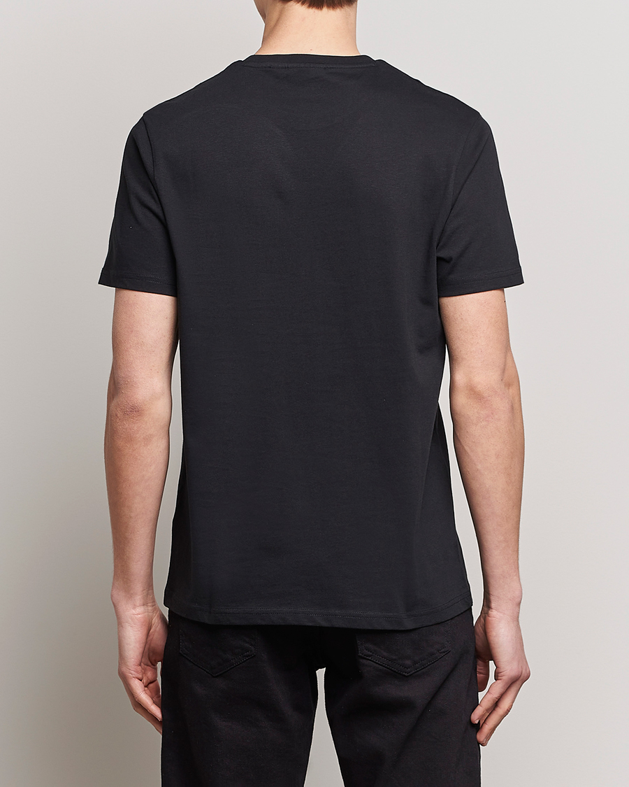 Herren | T-Shirts | Lyle & Scott | Crew Neck Organic Cotton T-Shirt Jet Black
