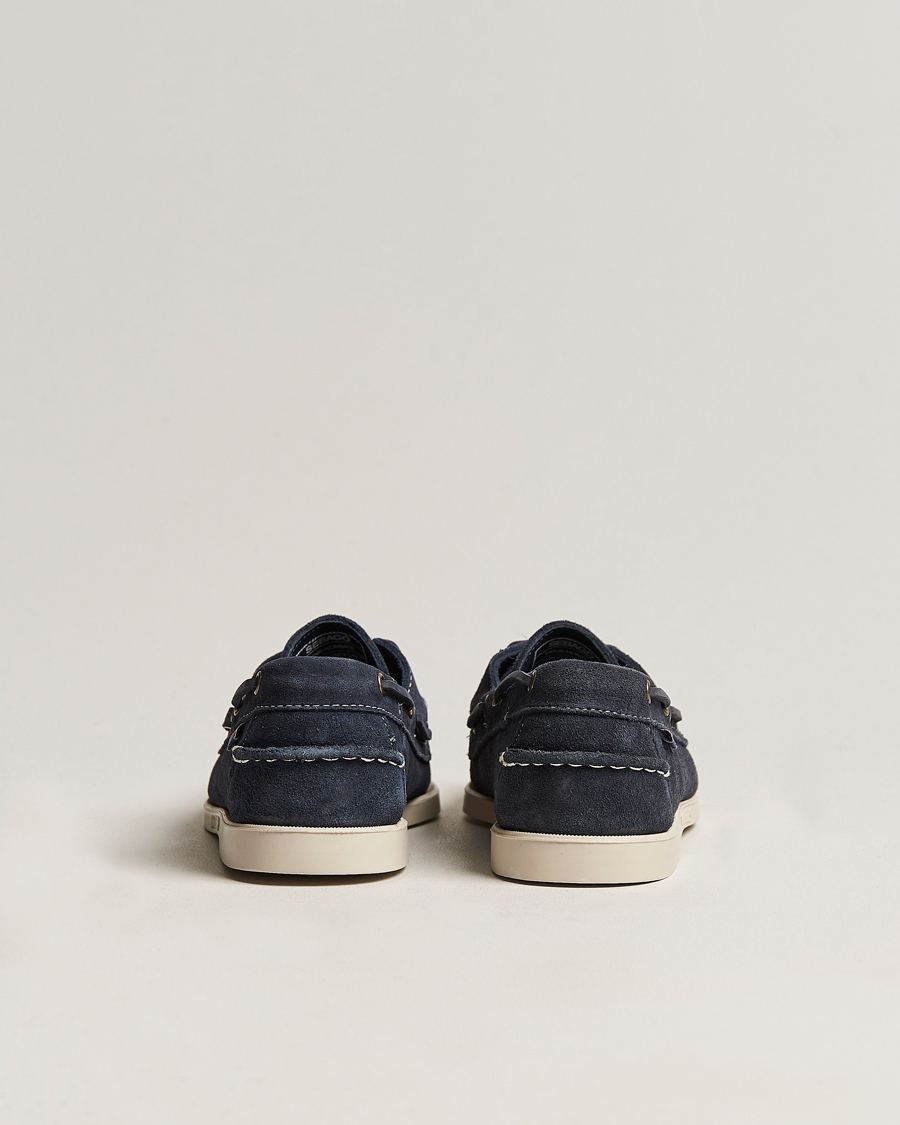 Herren | Sebago Docksides Suede Boat Shoe Navy | Sebago | Docksides Suede Boat Shoe Navy