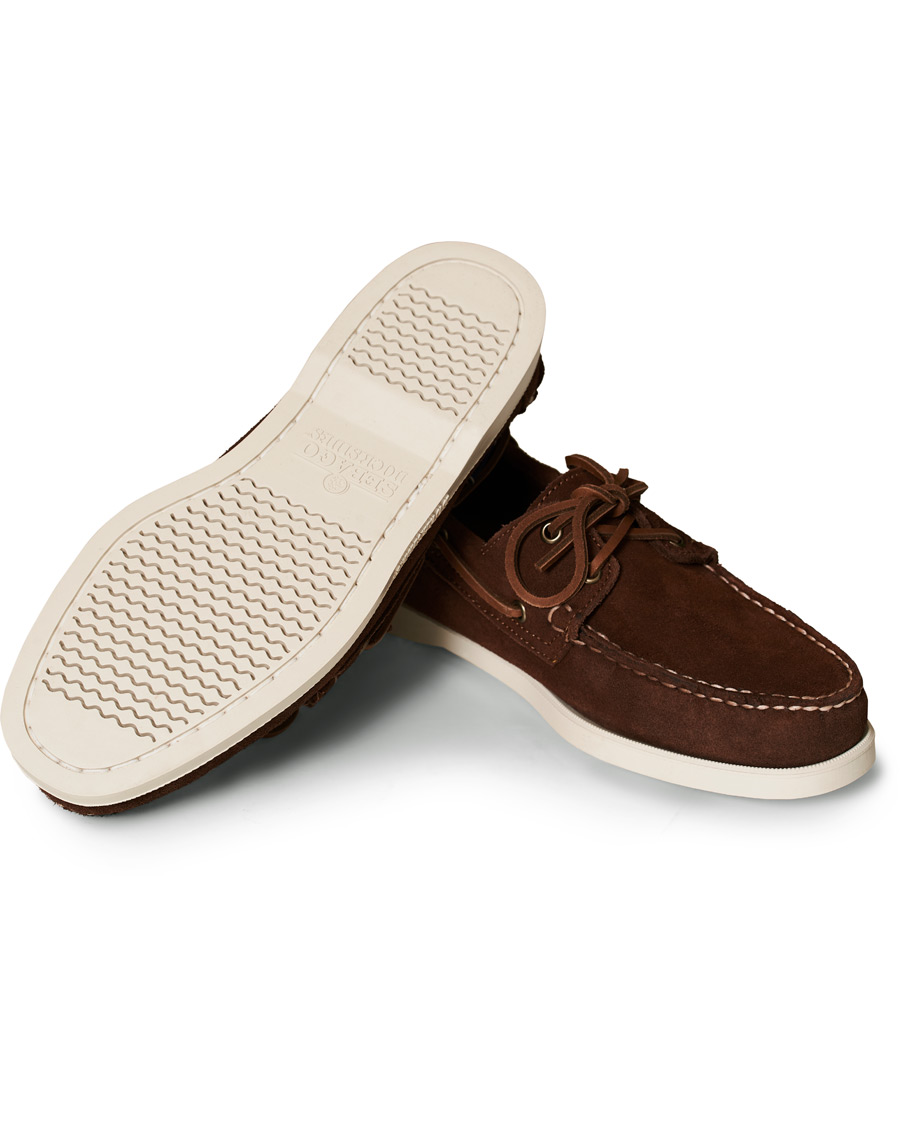 Herren | Sebago Docksides Boat Shoe Dark Brown | Sebago | Docksides Boat Shoe Dark Brown