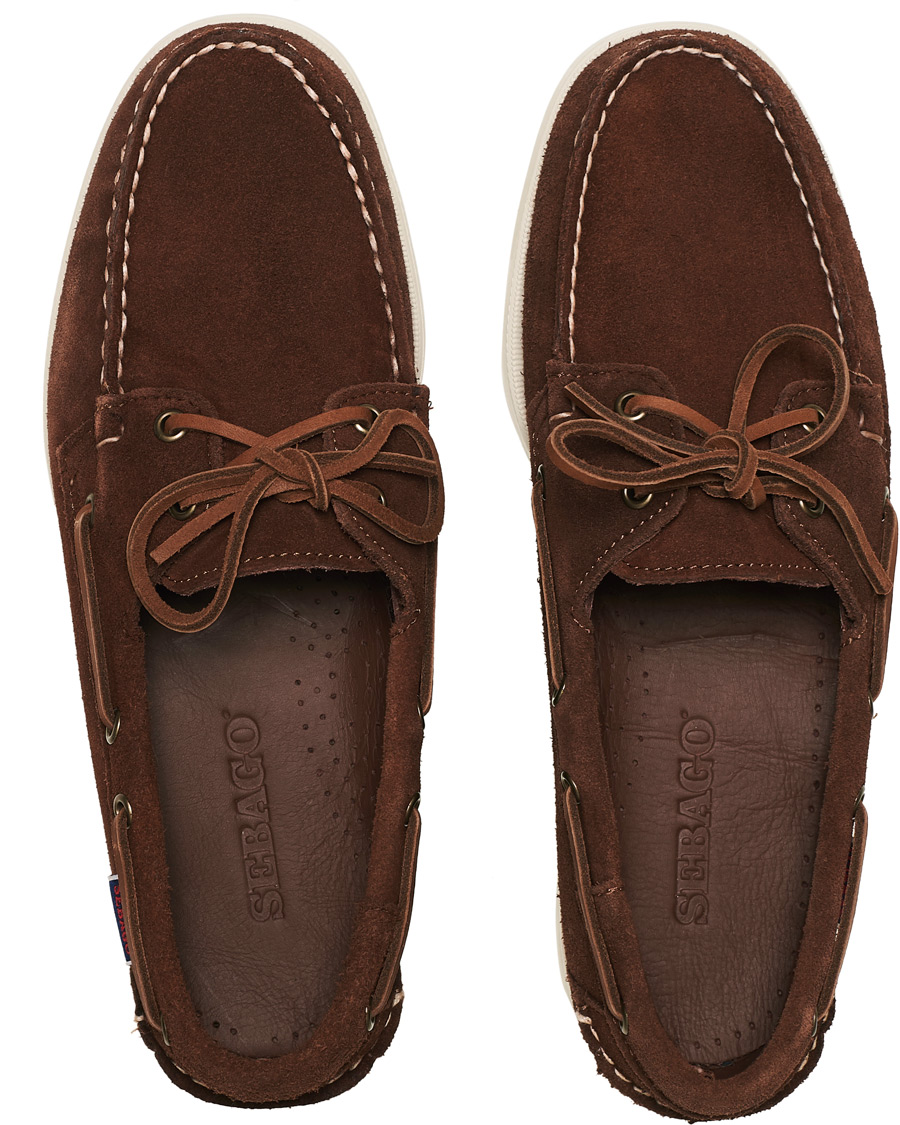 Herren | Sebago Docksides Boat Shoe Dark Brown | Sebago | Docksides Boat Shoe Dark Brown