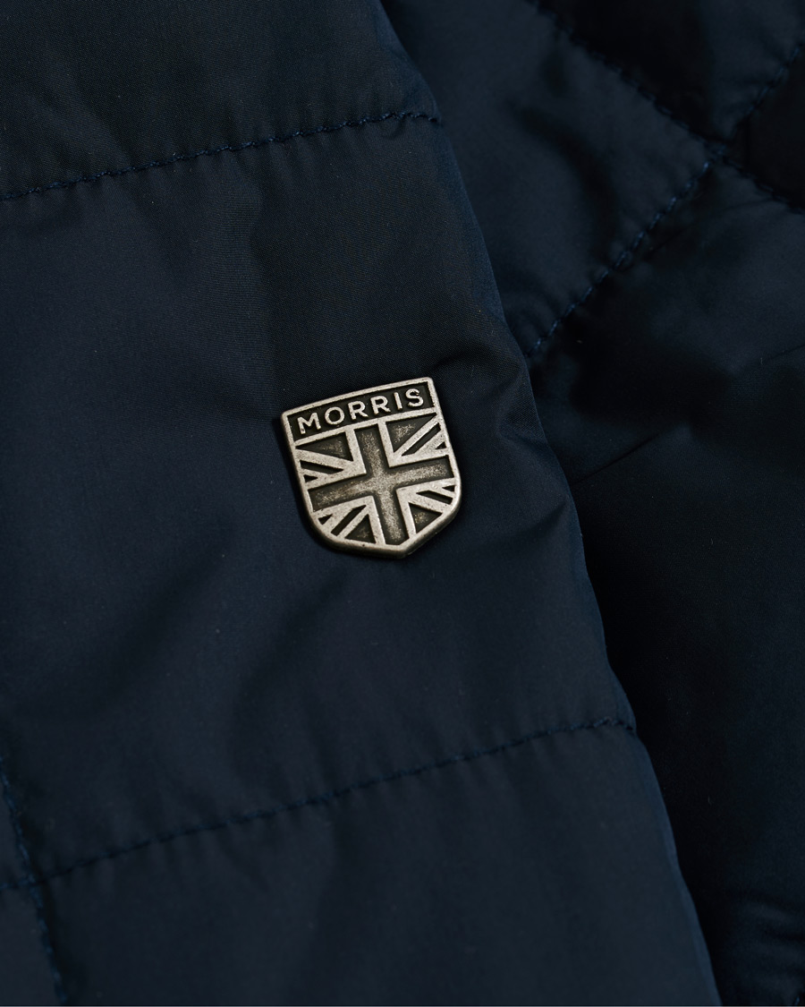 Herren | Jacken | Morris | Quilted Crew Jacket Navy
