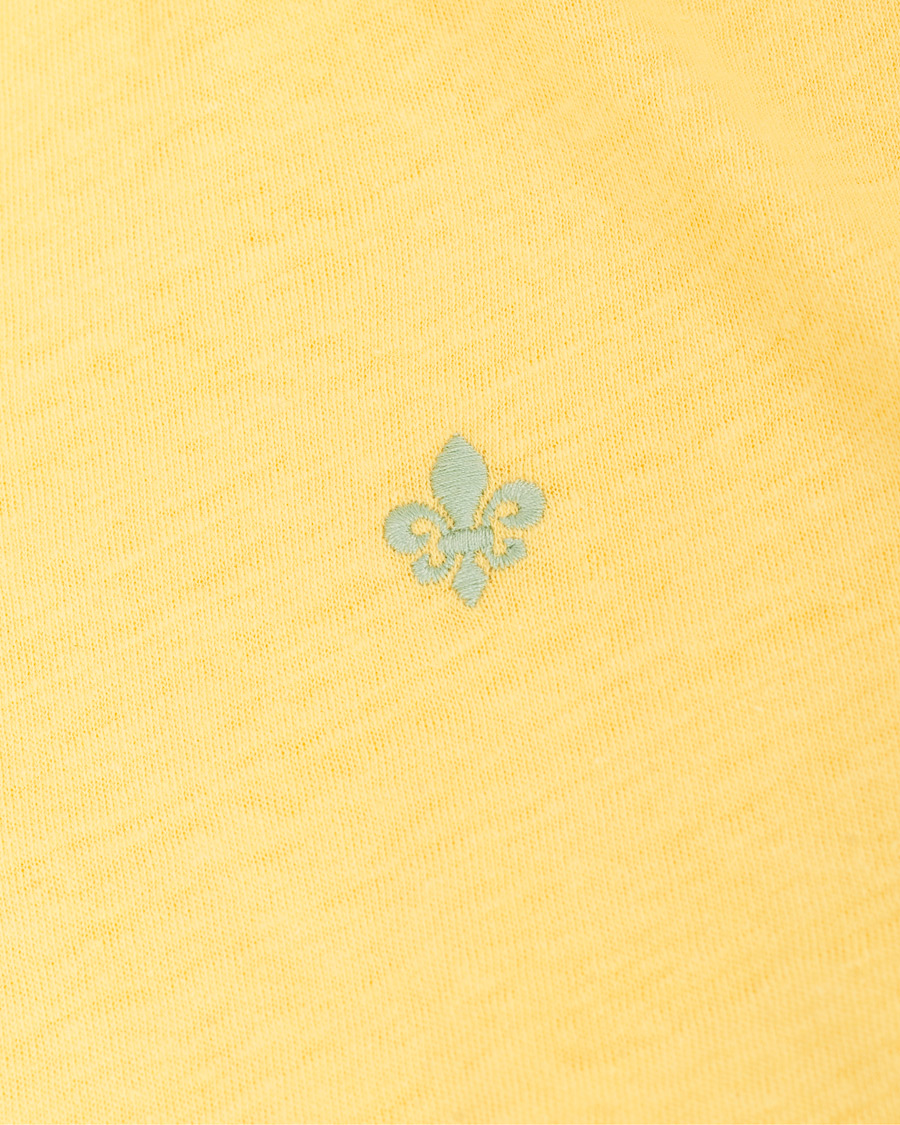 Herren | Poloshirts | Morris | Delon Cotton/Linen Pique Yellow