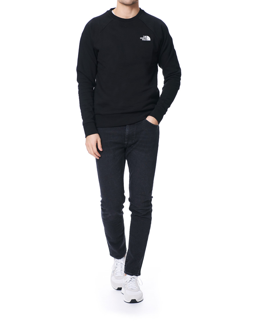 Herren | Pullover | The North Face | Raglan Redbox Crew Neck Sweatshirt Black