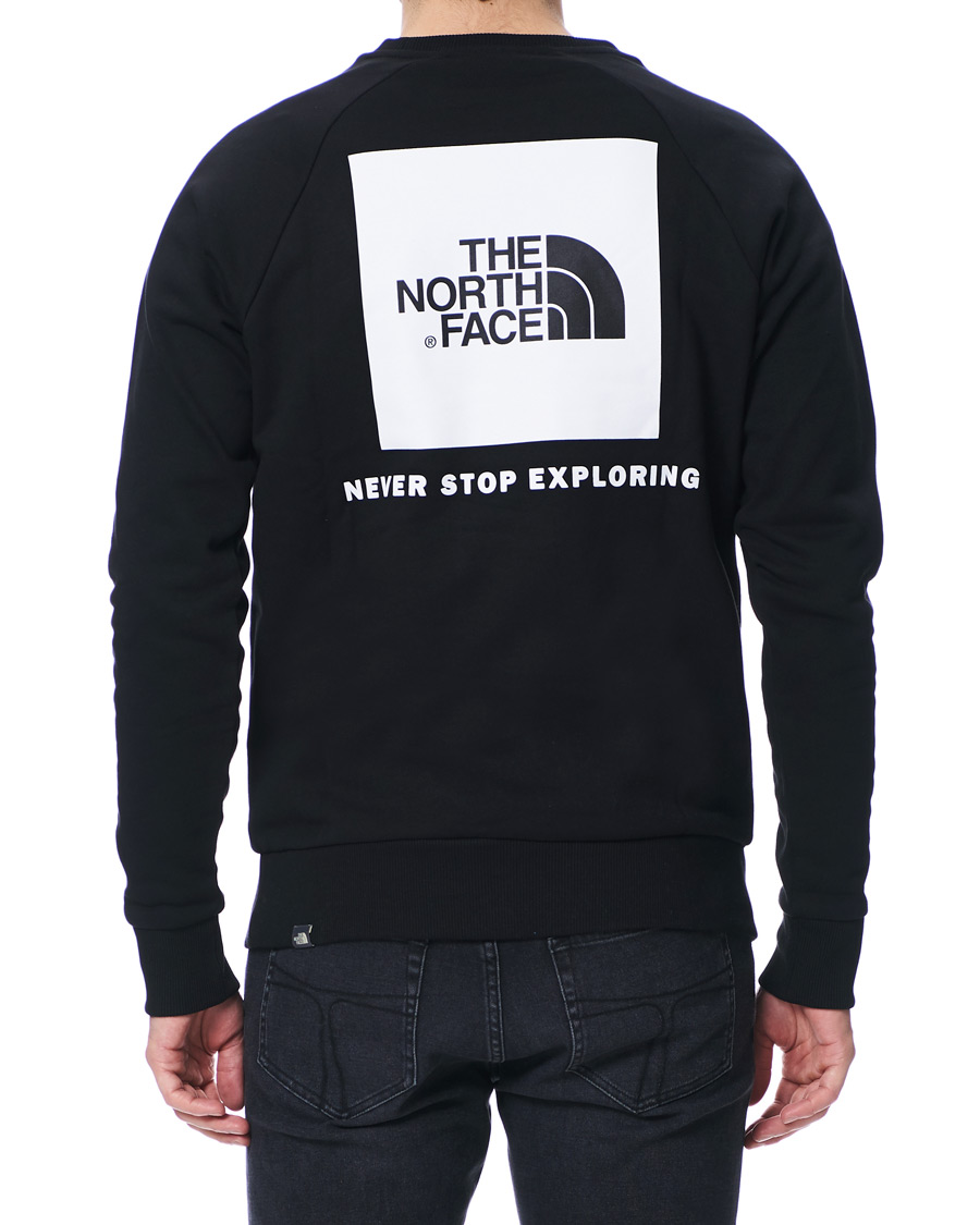 Herren | Pullover | The North Face | Raglan Redbox Crew Neck Sweatshirt Black