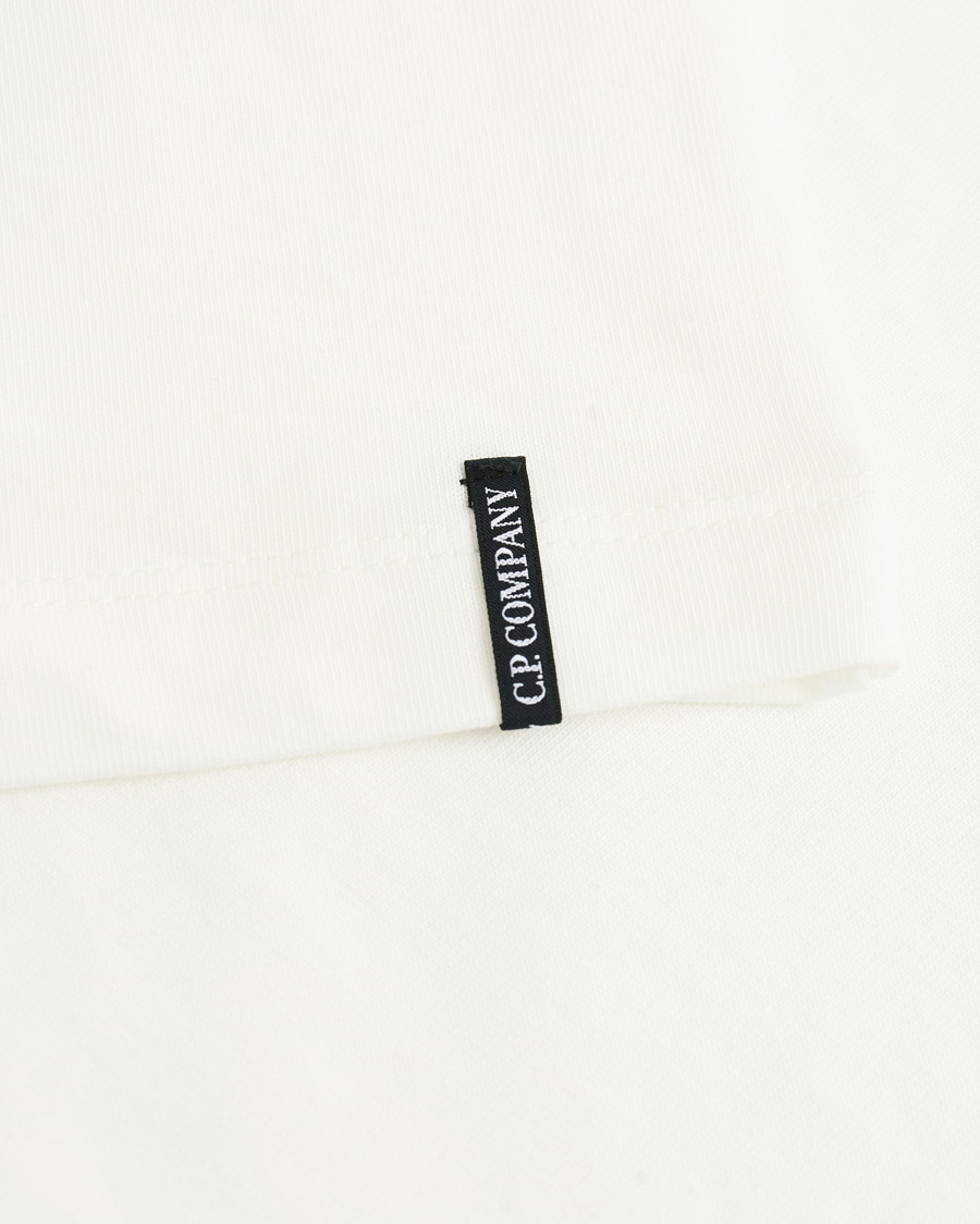 Herren | T-Shirts | C.P. Company | Comics And Cars Logo Tee Off White