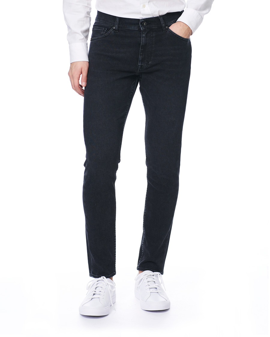 Herren | Jeans | Tiger of Sweden Jeans | Evolve Super Stretch Organic Cotton Jeans Black