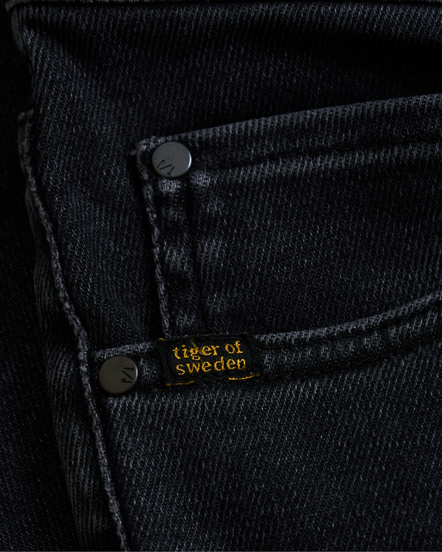 Herren | Jeans | Tiger of Sweden Jeans | Evolve Super Stretch Organic Cotton Jeans Black