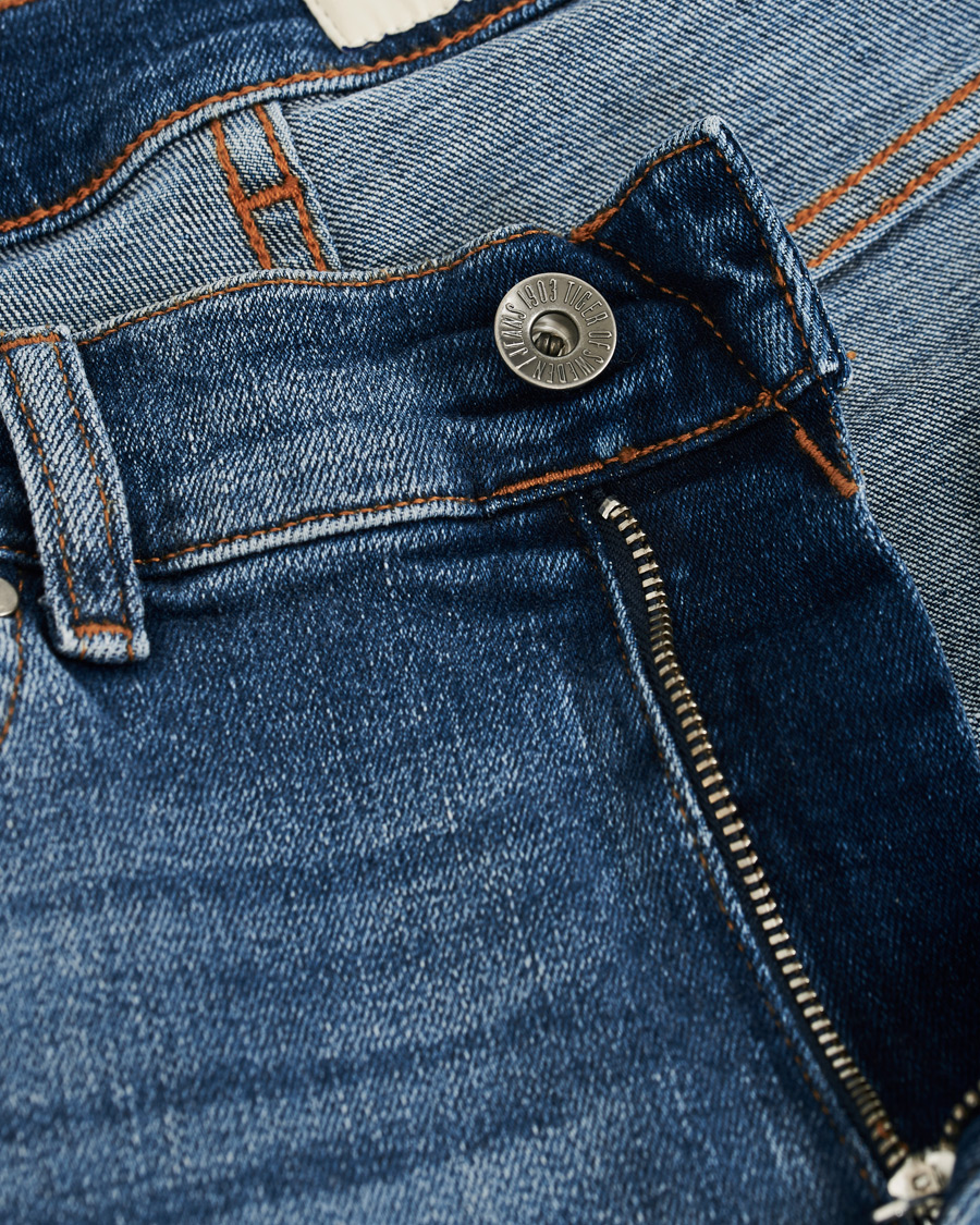 Herren | Jeans | Tiger of Sweden Jeans | Leon Super Stretch Coen Jeans Light Washed